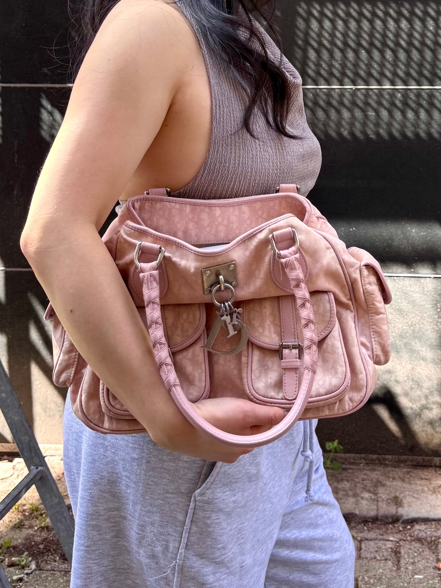 Dior Pink Diorissimo Lovely Charm Bag