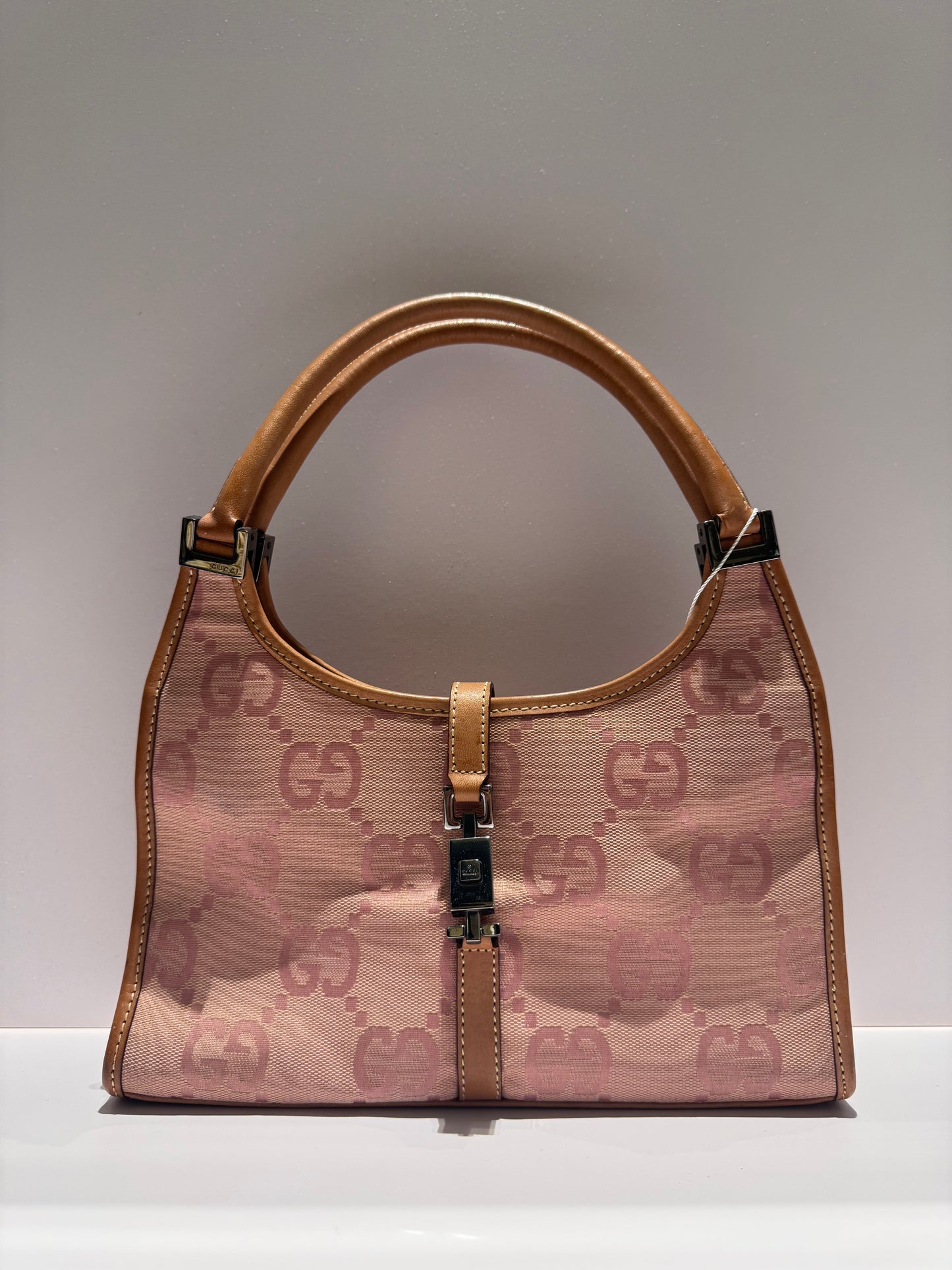 Gucci Jackie Small Pink Monogram