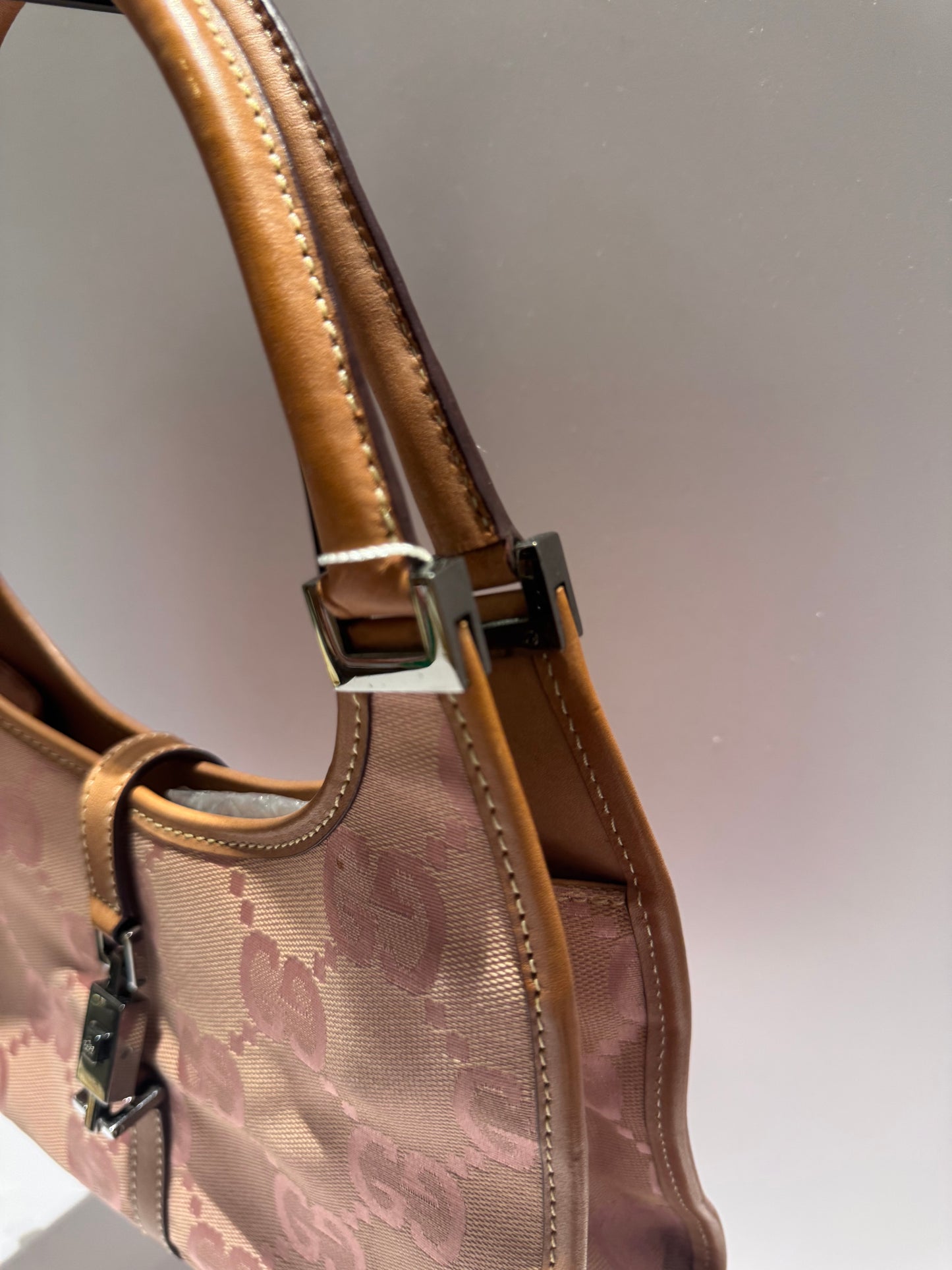 Gucci Jackie Small Pink Monogram