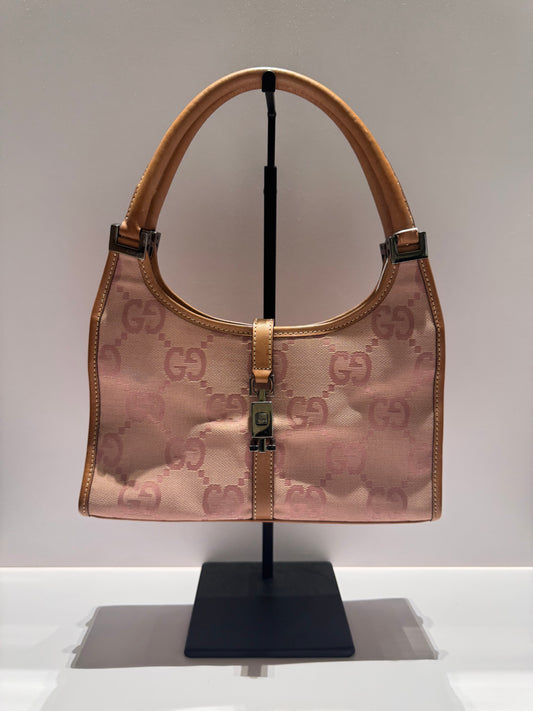 Gucci Jackie Small Pink Monogram