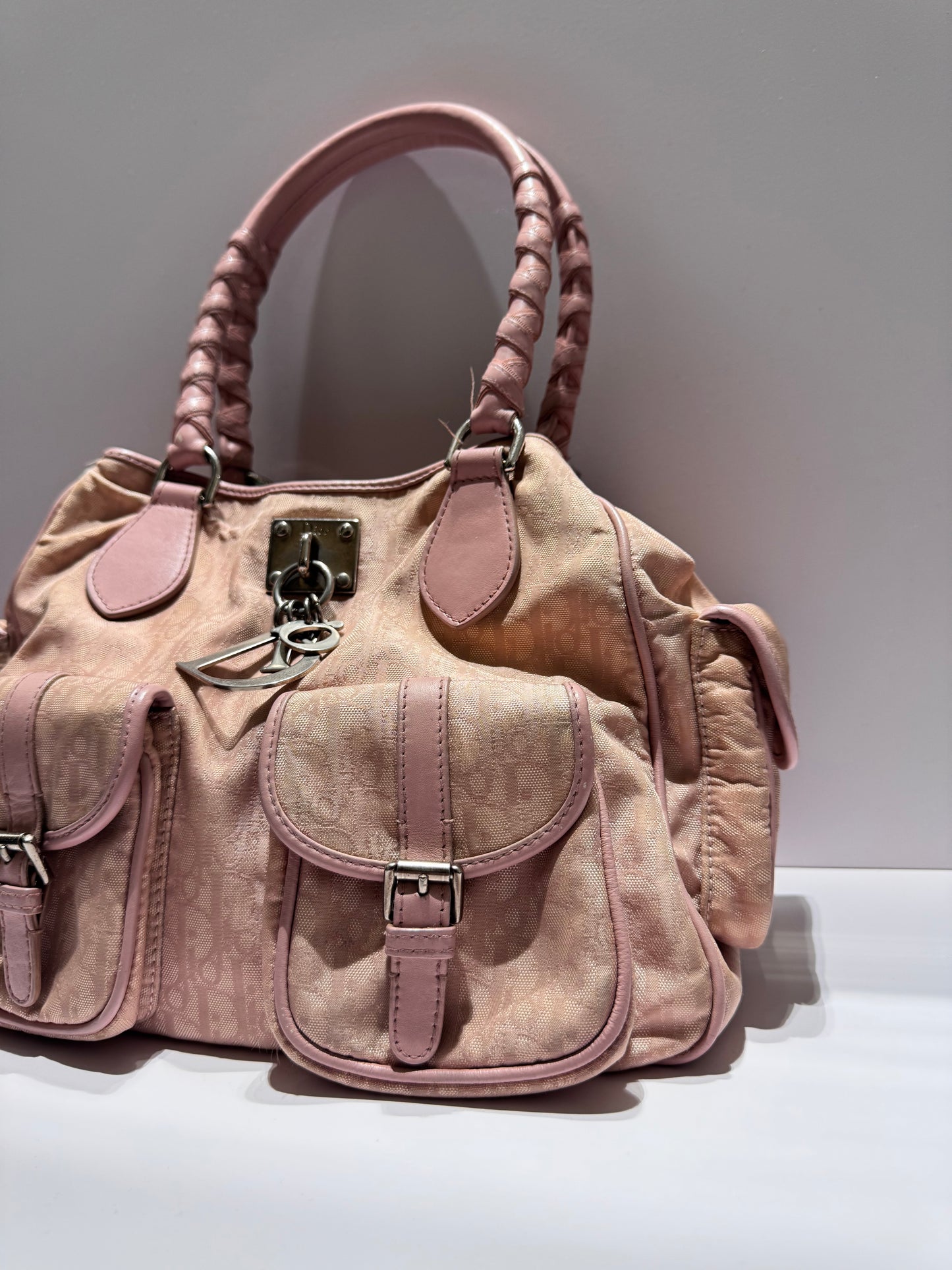 Dior Pink Diorissimo Lovely Charm Bag