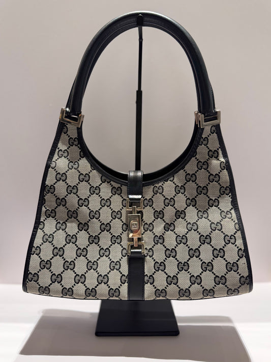 Gucci Jackie Medium Black Monogram
